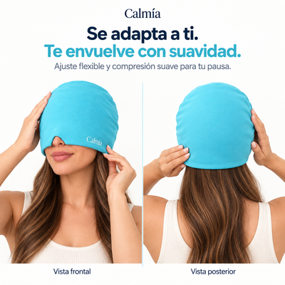 Calmía™ | Gorro de Gel Frío para Migraña