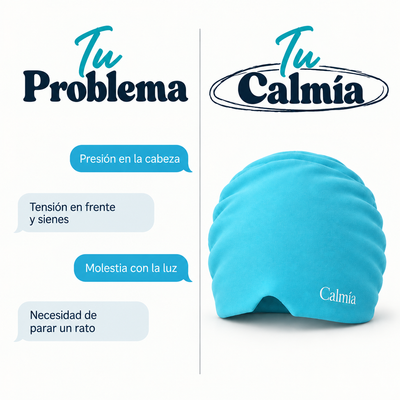 Calmía™ | Gorro de Gel Frío para Migraña