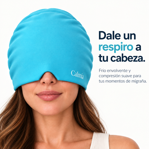 Calmía™ | Gorro de Gel Frío para Migraña